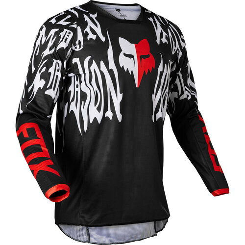 FOX 2022 180 PERIL BLACK / RED JERSEY - MD