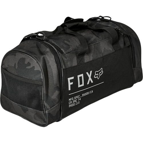 FOX 2023 180 BLACK CAMO DUFFLE BAG