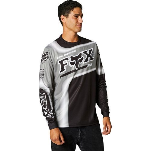 FOX POWERBAND BLACK JERSEY - LG