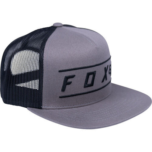 FOX PINNACLE MESH PEWTER SNAPBACK