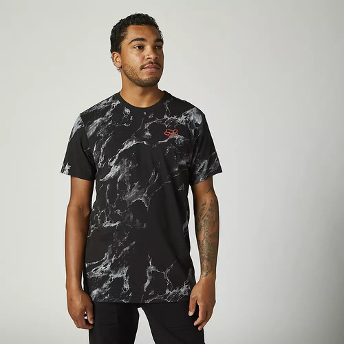 FOX KARRERA HEAD SS PREMIUM BLACK TEE - SM