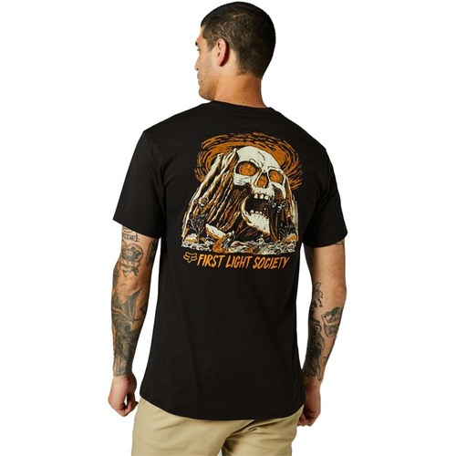 FOX IN SEQUENCE BLACK TECH TEE - SM