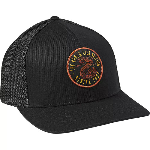 FOX GOING PRO BLACK FLEXFIT HAT - S/M