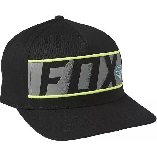 FOX RKANE BLACK FLEXFIT HAT - S/M