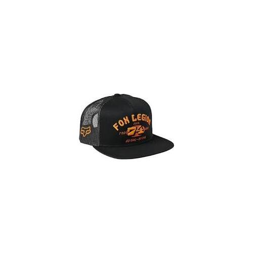 FOX AT BAY BLACK SNAPBACK