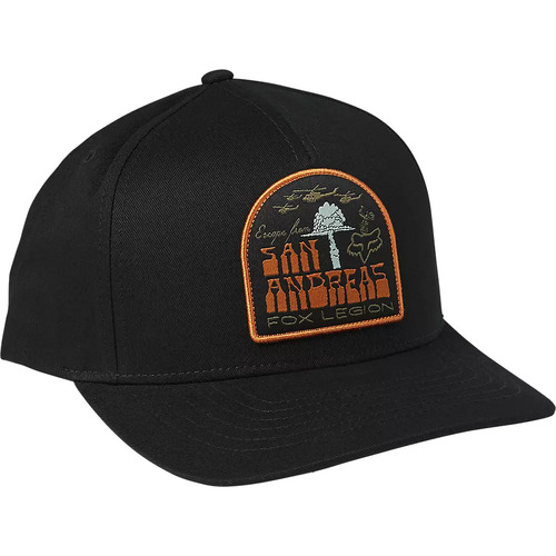 FOX REPLICAL TRUCKER BLACK HAT