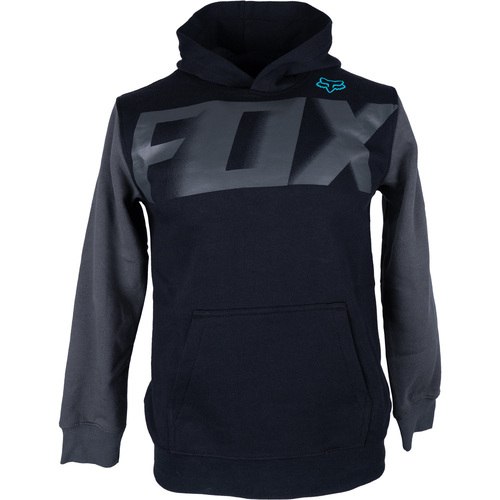 FOX RKANE BLACK KIDS PULLOVER HOODIE - S