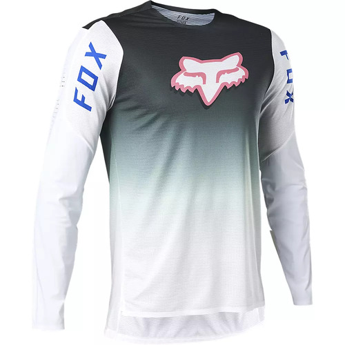 FOX 2022 MTB FLEXAIR RACE SPEC LONG SLEEVE JADE JERSEY - SM