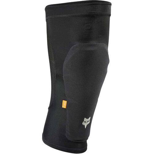 FOX ENDURO D30 BLACK SLIP ON KNEE PADS - XS