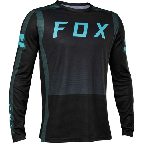 FOX DEFEND RACE CAPSULE LS EMERALD JERSEY - M