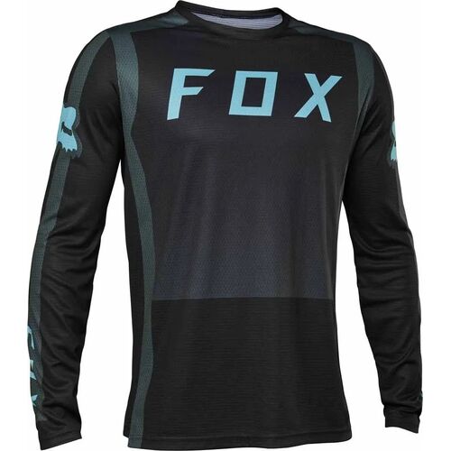FOX DEFEND RACE LS YOUTH EMERALD JERSEY - S