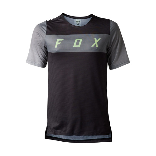 FOX FLEXAIR ARCADIA SS BLACK JERSEY - S
