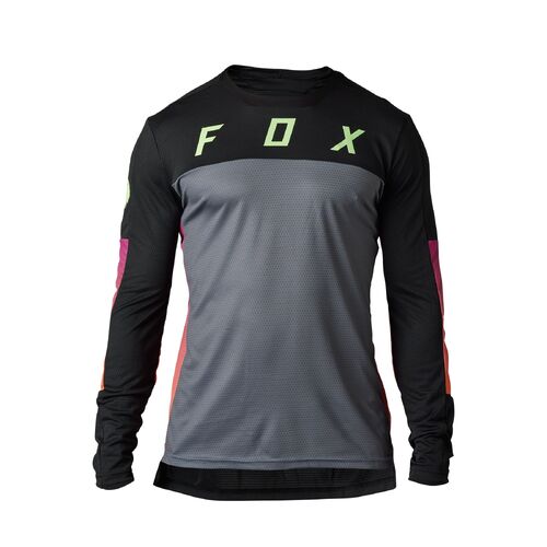 FOX DEFEND CEKT LS BLACK JERSEY - S