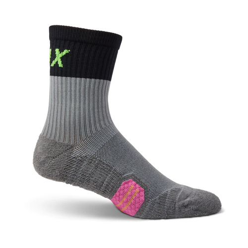 FOX RANGER 6" RACE PEWTER SOCKS - S/M