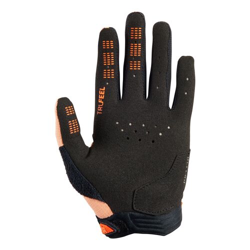 FOX DEFEND YOUTH DAYGLO ORANGE GLOVES - S