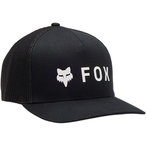 FOX ABSOLUTE BLACK FLEXFIT HAT - S/M