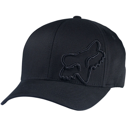 FOX FLEX 45 BLACK FLEXFIT HAT - S/M