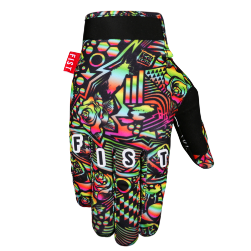 FIST TAGGER DESIGNS STRAPPED GLOVES - XS