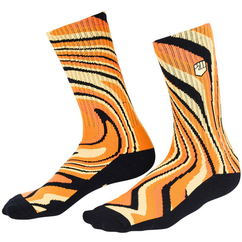 FIST 70'S SWIRL CREW SOCKS - S/M