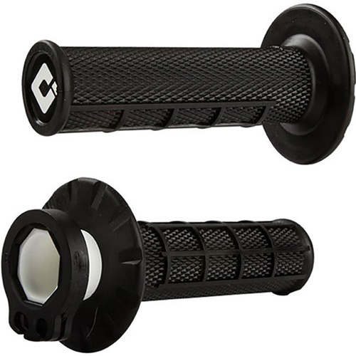 ODI V2 BLACK 2T/4T LOCK ON GRIPS