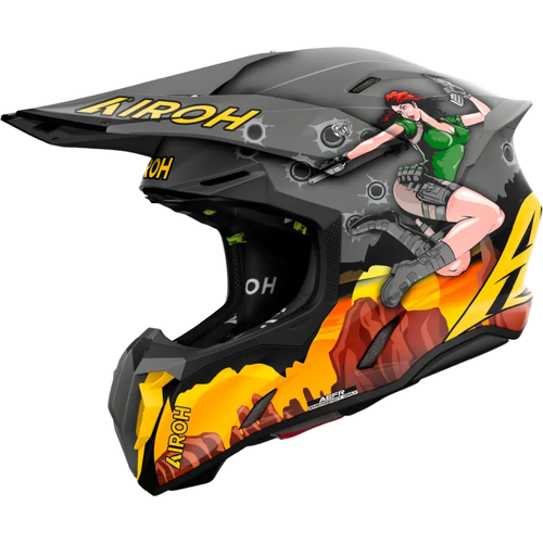 AIROH TWIST 3.0 ADVENTURE MATTE HELMET - M