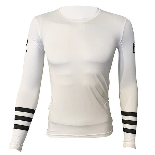 HOSTILE HANDWEAR FLEX COMPRESSION WHITE JERSEY - SM