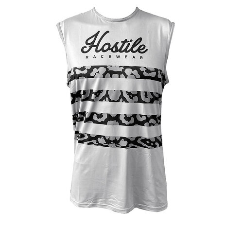 HOSTILE HANDWEAR FLEX GREY LEOPARD VEST - SM