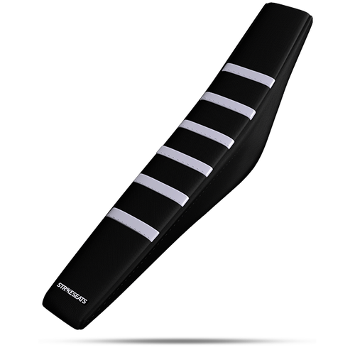 STRIKESEAT HUSQVARNA FE450 16 WHITE/BLACK/BLACK CUSTOM SEAT COVER