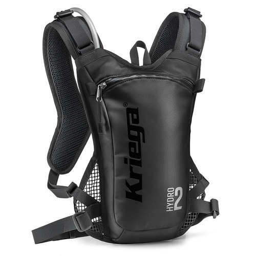 KRIEGA HYDRO 2 BLACK HYDRATION PACK