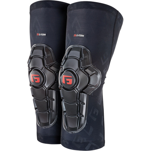 G-FORM PRO-X2 BLACK KNEE GUARDS - LG