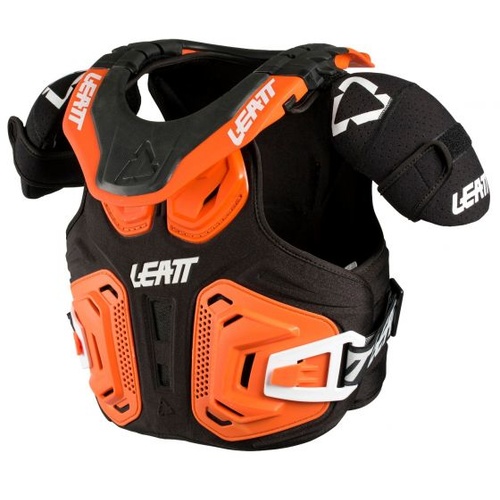 LEATT FUSION 2.0 JR ORANGE KIDS ARMOUR/NECK BRACE - S/M