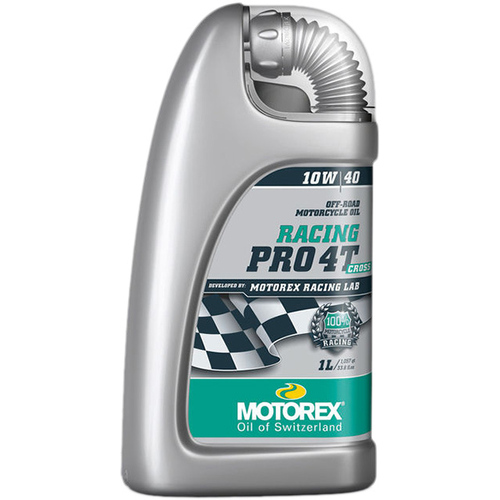 MOTOREX 1L 10W40 RACING PRO 4T CROSS OIL