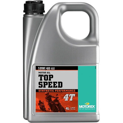 MOTOREX 4L 10W40 4T TOP SPEED MC 4 STROKE OIL