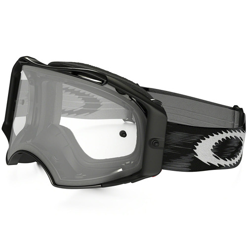 OAKLEY AIRBRAKE JET BLACK SPEED MX GOGGLES