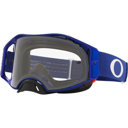 OAKLEY AIRBRAKE BLUE / CLEAR GOGGLES
