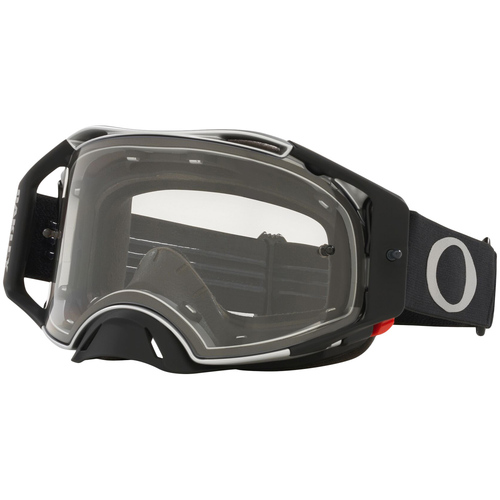 OAKLEY AIRBRAKE TUFFBLOCKS BLACK GUNMETAL / CLEAR GOGGLES