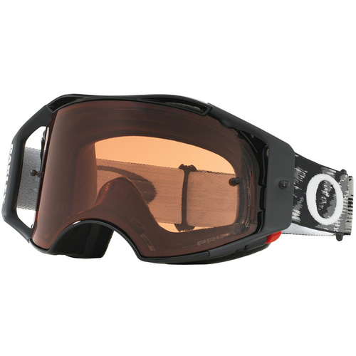 OAKLEY AIRBRAKE JET BLACK BRONZE PRIZM GOGGLES