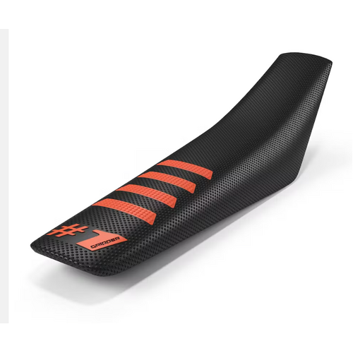 ONEGRIPPER RIBBEED BLACK/ORANGE SEAT COVER