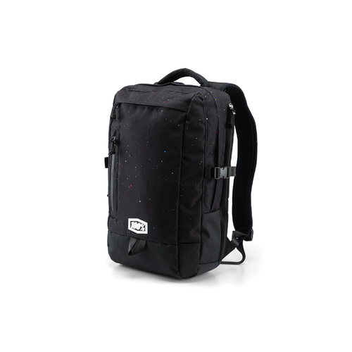 100% PERCENT TRANSIT SKYLAR BLACK BACKPACK