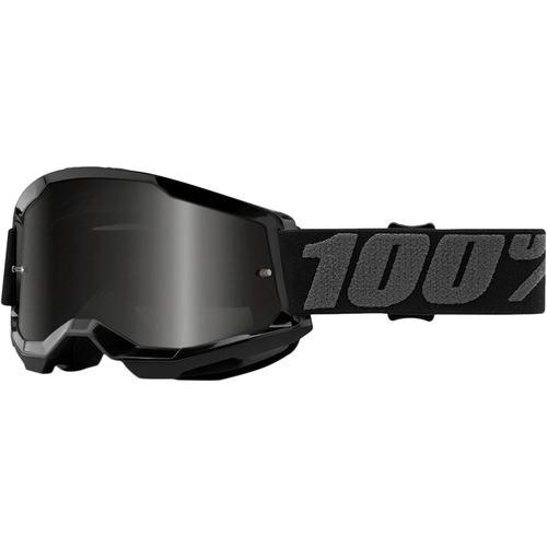 100% PERCENT STRATA 2 SAND BLACK SMOKE GOGGLES