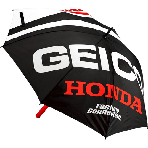 100% PERCENT FLARE GIECO HONDA BLACK UMBRELLA