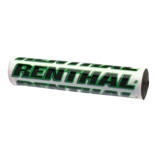 RENTHAL JUNIOR 8.5" WHITE GREEN CROSS BAR PAD