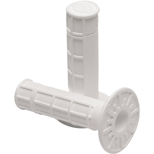 PRO TAPER HALF WAFFLE WHITE RC GRIPS