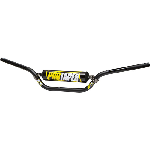 PRO TAPER SE 7/8" MINI BEND BLACK HANDLEBARS - SCHOOLBOY HIGH BEND