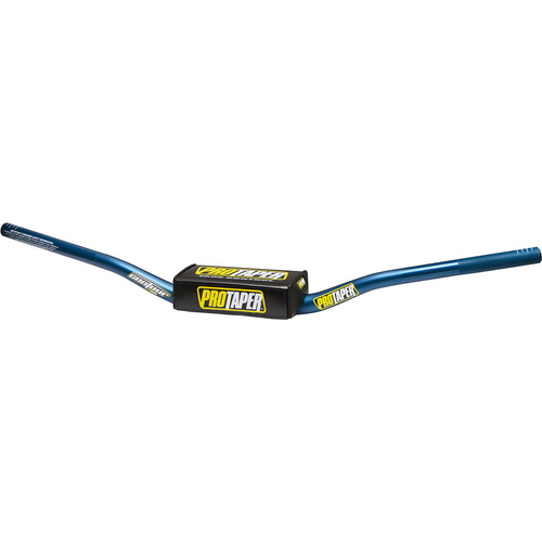 PRO TAPER CONTOUR BLUE HANDLEBARS - SX RACE BEND
