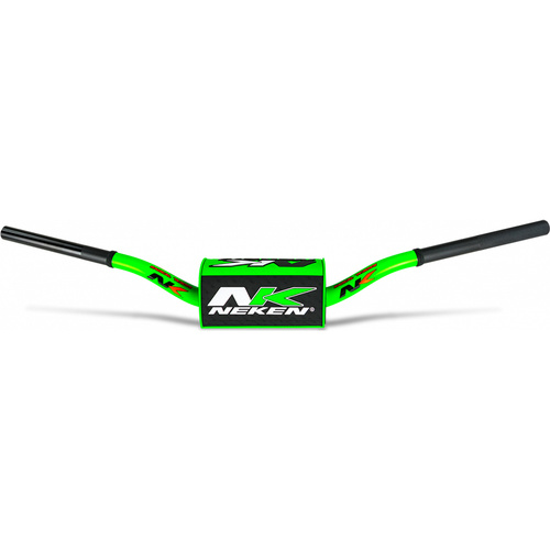 NEKEN CONICAL GREEN/BLACK HANDLEBARS - ORIGINAL RMZ BEND