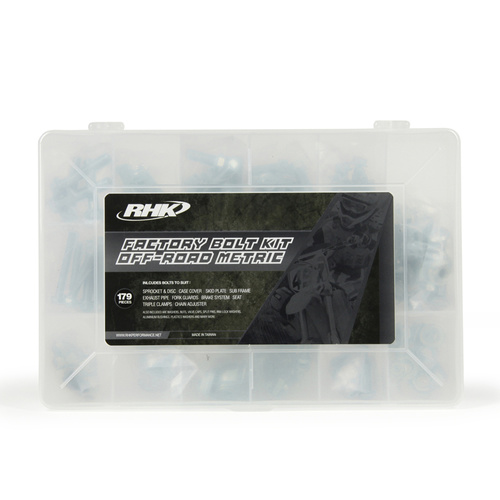 RHK JAPANESE FACTORY OFFROAD METRIC 179 PIECE UNIVERSAL BOLT KIT
