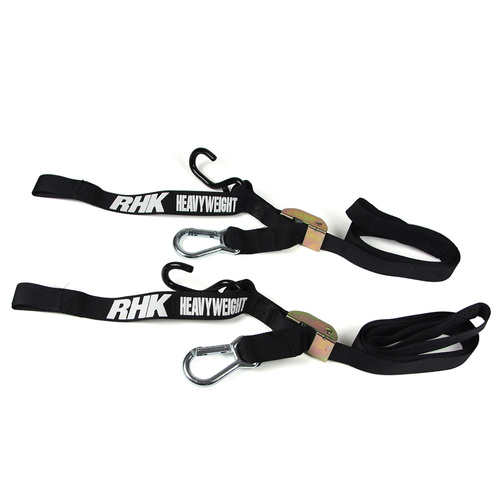 RHK HEAVYWEIGHT BLACK ULTRA WIDE 1 1/2 TIE DOWN