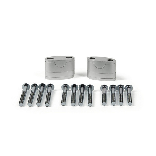 RHK SILVER 28.6MM 1 1/8" TAPERED BAR RISER KIT