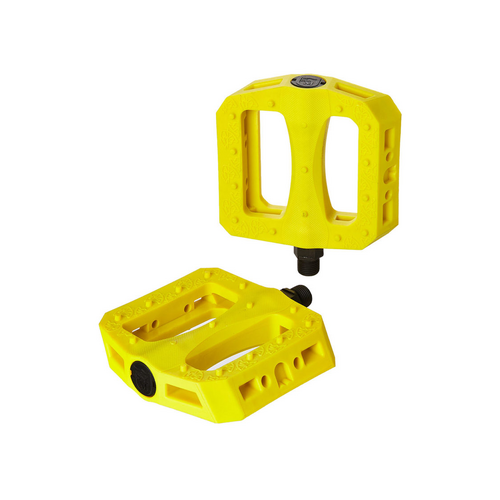 S&M HODER BTM YELLOW PEDALS